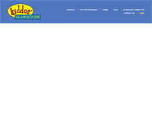 Tablet Screenshot of kiddosclubhouse.com